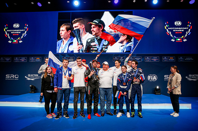 Россия выиграла первые автоспортивные игры FIA