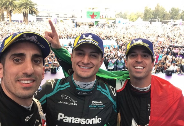 Формула E: Митч Эванс выиграл гонку в Мехико