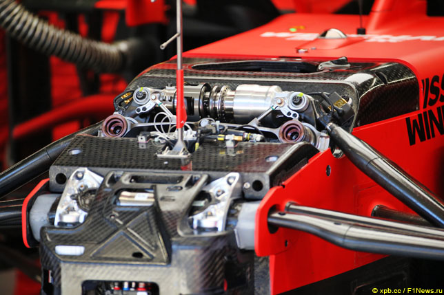 Передняя подвеска Ferrari