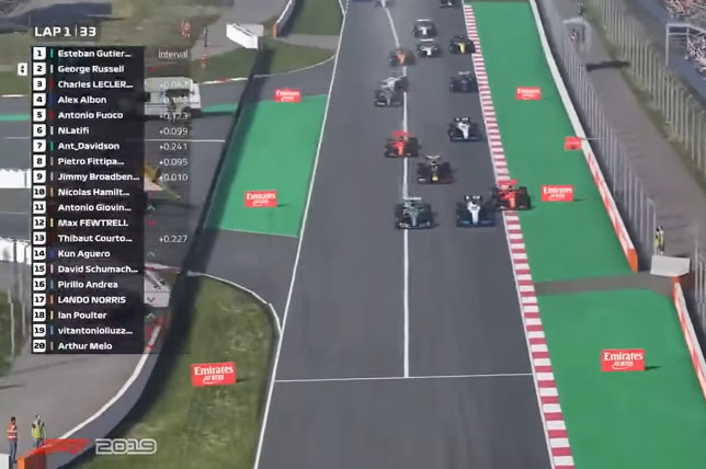 Старт виртуального Гран При Испании
