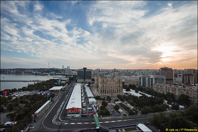 Гран При Азербайджана: Прогноз погоды на гонку