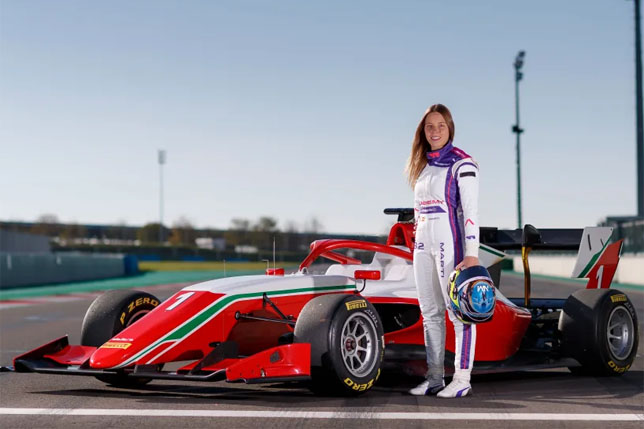 Нереа Марти заменит Бабичкову на тестах Формулы 3