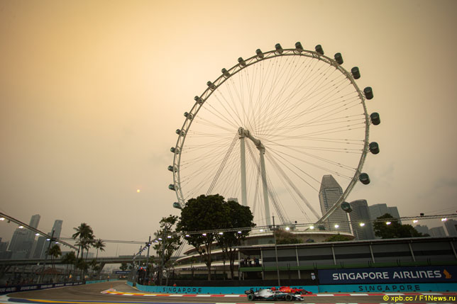 Гран При Сингапура: Предварительный прогноз погоды