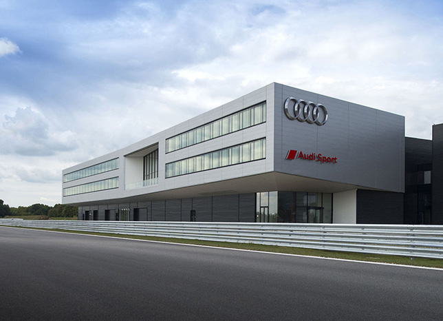 База Audi Sport в Нойбурге, фото пресс-службы Audi