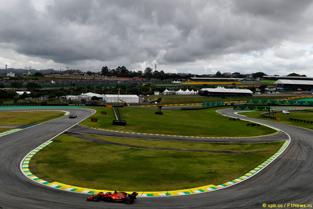 Гран При Сан-Паулу: Прогноз погоды на уик-энд