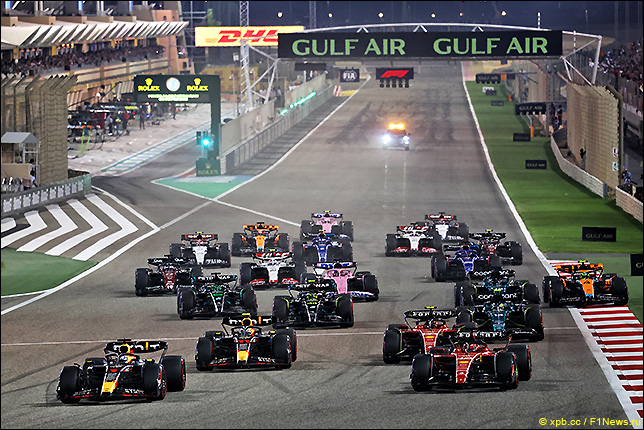 Старт Гран При Бахрейна 2023