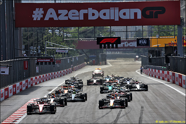Старт Гран При Азербайджана 2023