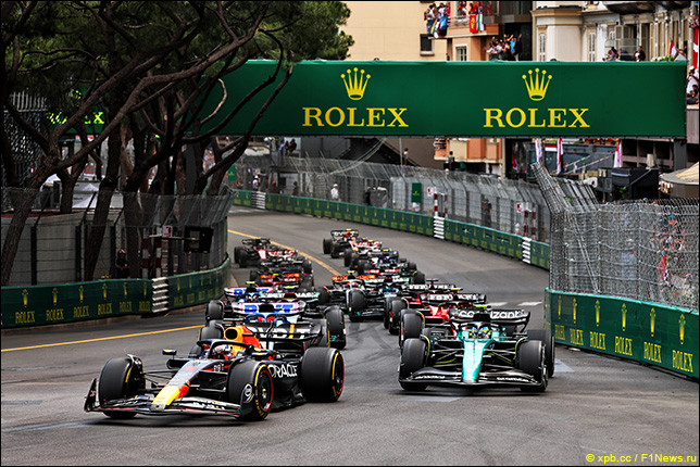 Старт Гран При Монако 2023