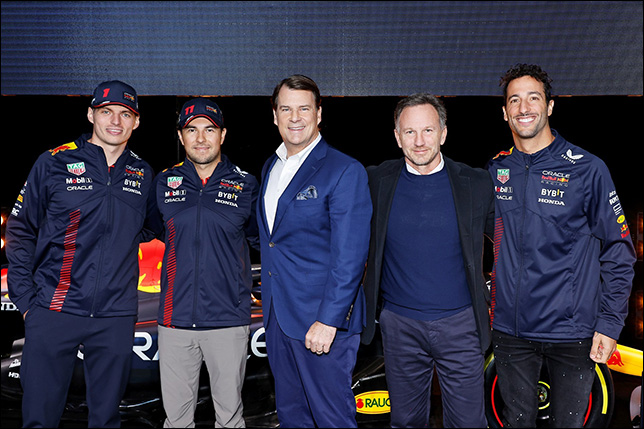 Презентация новой машины Red Bull Racing