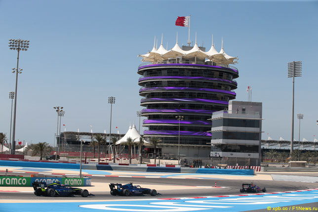 Машины Формулы 3 в Бахрейне