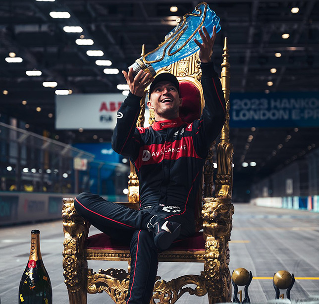 Джейк Деннис, чемпион Формулы E 2023 года, фото Andretti