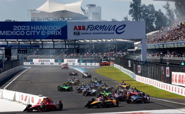 Старт прошлогодней гонки Формулы E в Мехико, фото пресс-службы Формулы E