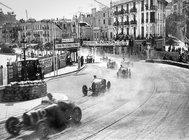 Самый первый Гран При Монако, фото Автоклуба Монако