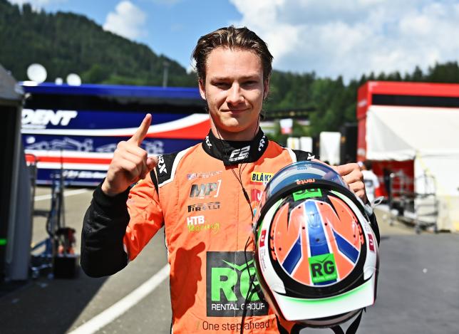 Деннис Хаугер, победитель квалификации в Австрии, фото Формулы 2