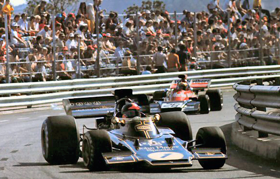 Эмерсон Фиттипальди на Гран При Монако 1973 года