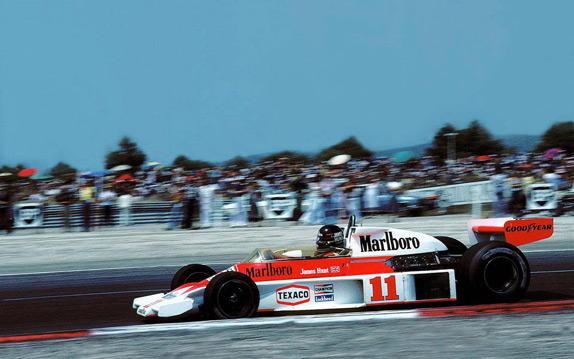 Джеймс Хант на Гран При Франции 1976 года
