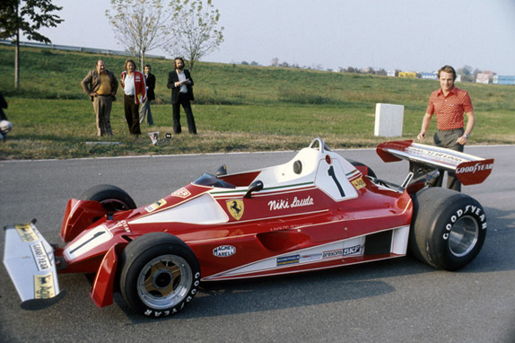 Ники Лауда и Ferrari 312T 1976 года
