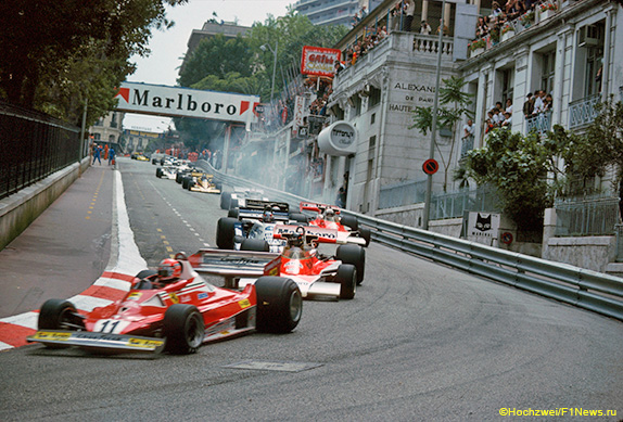 Первый круг Гран При Монако 1977 года