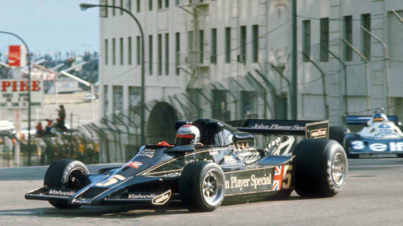 Марио Андретти на Гран При США-Запад 1977 года