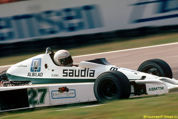 Алан Джонс на Гран При Германии 1978 года