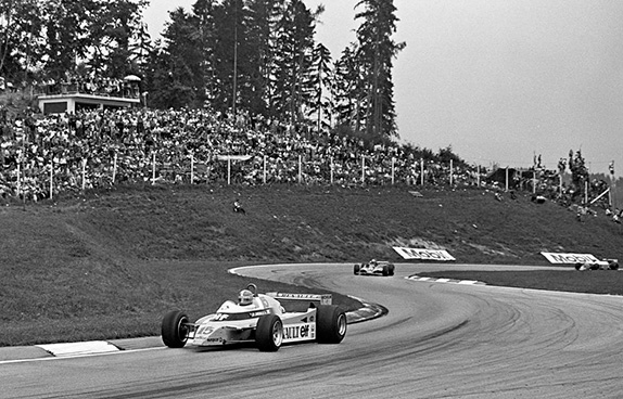 Жан-Пьер Жабуй на Гран При Австрии 1979 года. Фото Renault