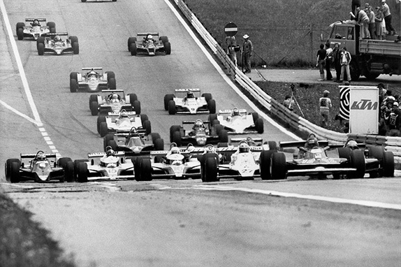 Старт Гран При Австрии 1979 года