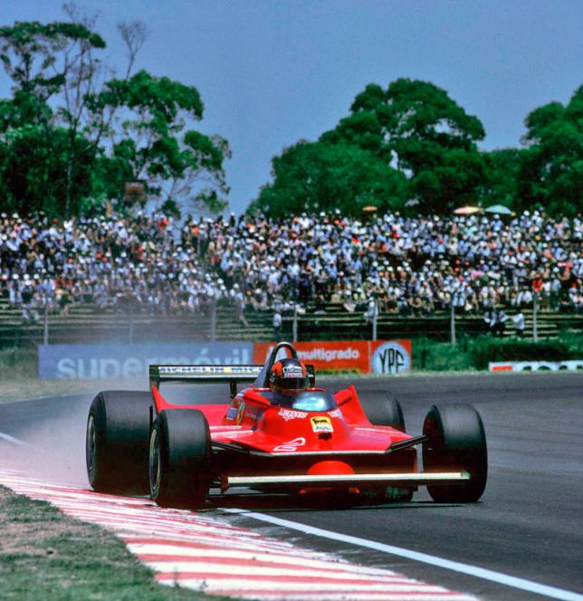 Жиль Вильнёв на Гран При Аргентины 1980 года. Фото Ferrari