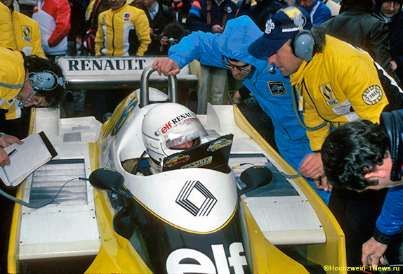 Рене Арну на Гран При Бельгии 1980 года