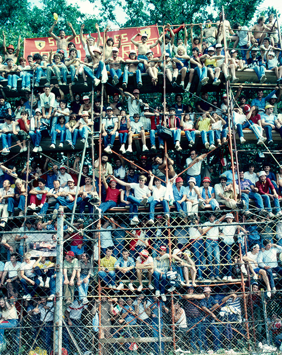 Зрители на Гран При Италии 1982 года