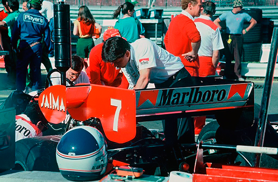 Машина Алена Проста на Гран При Канады 1984 года