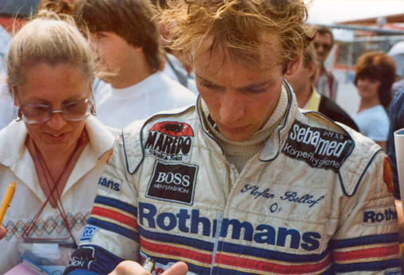 Штефан Беллоф на Гран При Нидерландов 1984 года