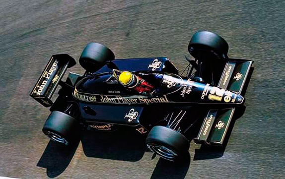 Айртон Сенна на Гран При Италии 1985 года