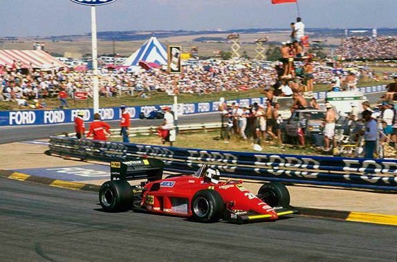 Стефан Йохансон на Гран При ЮАР 1985 года