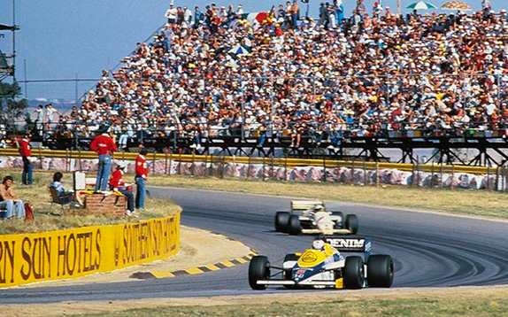 Найджел Мэнселл на Гран При ЮАР 1985 года