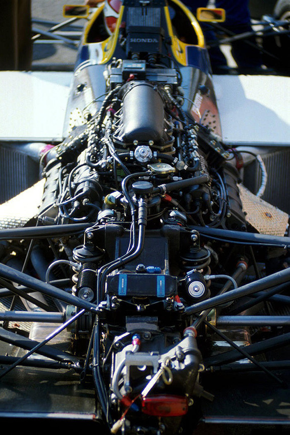 Мотор Honda на Williams FW11 1986 года