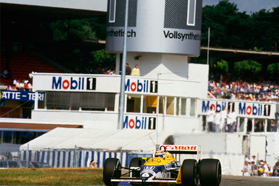 Нельсон Пике на Гран При Германии 1987 года
