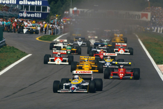Второй старт Гран При Португалии 1987 года