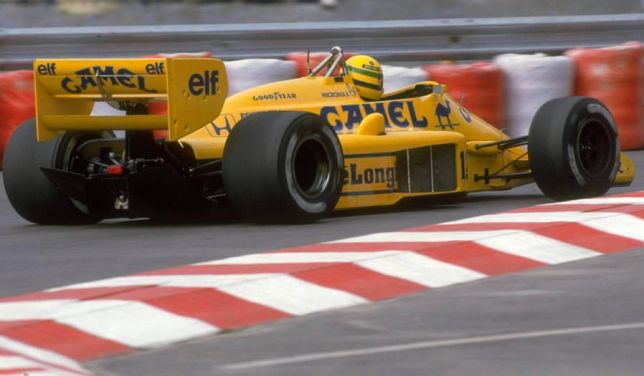 Айртон Сенна на Гран При Монако 1987 года