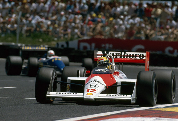 Айртон Сенна на Гран При Франции 1988 года. Фото McLaren