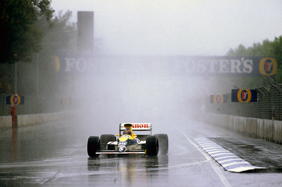 Тьерри Бутсен на Гран При Австралии 1989 года. Фото Williams