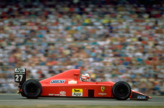 Найджел Мэнселл на Гран При Германии 1989 года