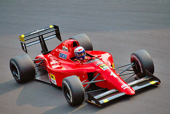 Ален Прост на Гран При Италии 1990 года. Фото Ferrari