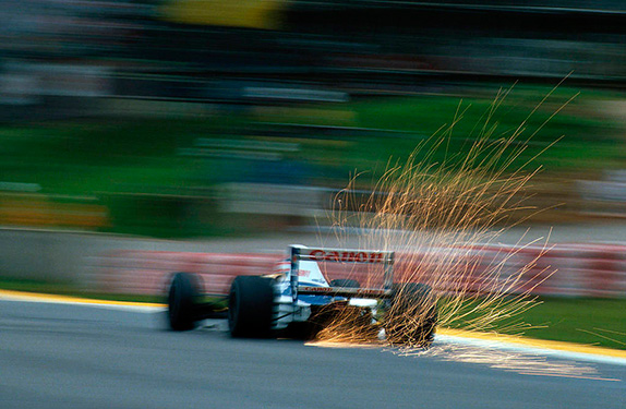 Найджел Мэнселл на Гран При Бразилии 1991 года. Фото Williams