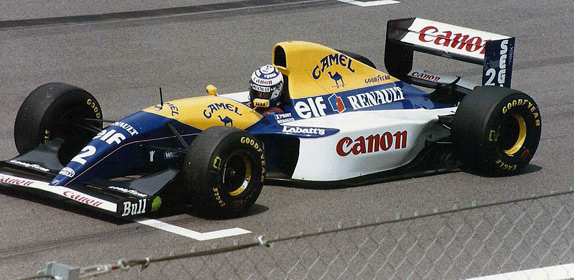 Ален Прост на Гран При Испании 1993 года