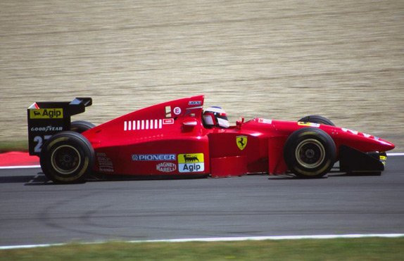 Жан Алези на Гран При Франции 1994 года. Фото Ferrari
