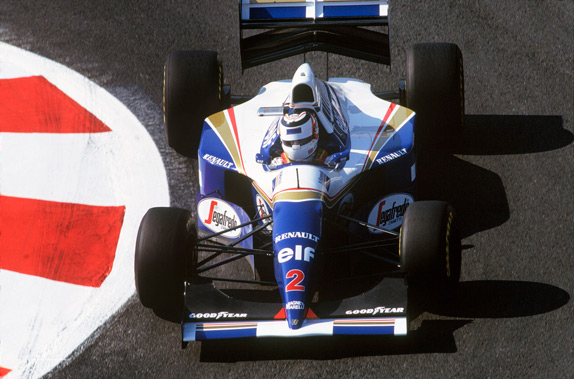 Найджел Мэнселл на Гран При Франции 1994 года