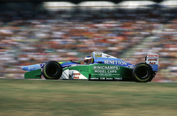 Михаэль Шумахер на Гран При Германии 1994 года