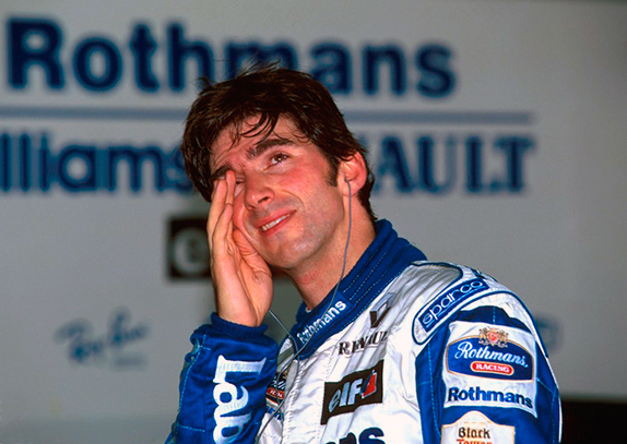Деймон Хилл на Гран При Японии 1995 года