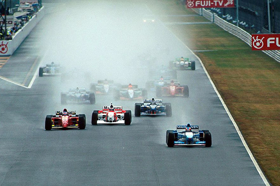 Старт Гран При Японии 1995 года