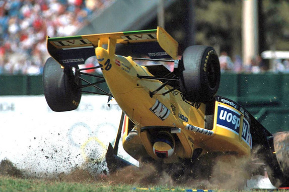 Переворот Луки Бадоера на Гран При Аргентины 1996 года